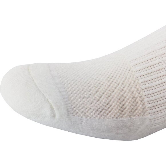🆕Women White Cotton Athletic Socks 4/6 Pairs Anti-Blister Running Tennis - Picture 6 of 7